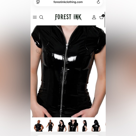 Forest Ink Tops - Forest ink voodoo vixen top